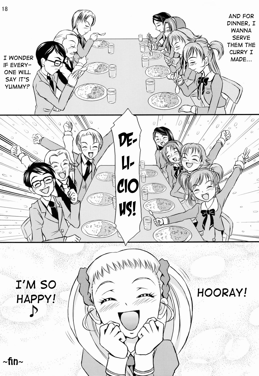 (サンクリ37) [秘密土曜日 (松鷹ぞん)] お母さんのカレー (Yes! プリキュア5) [英訳]