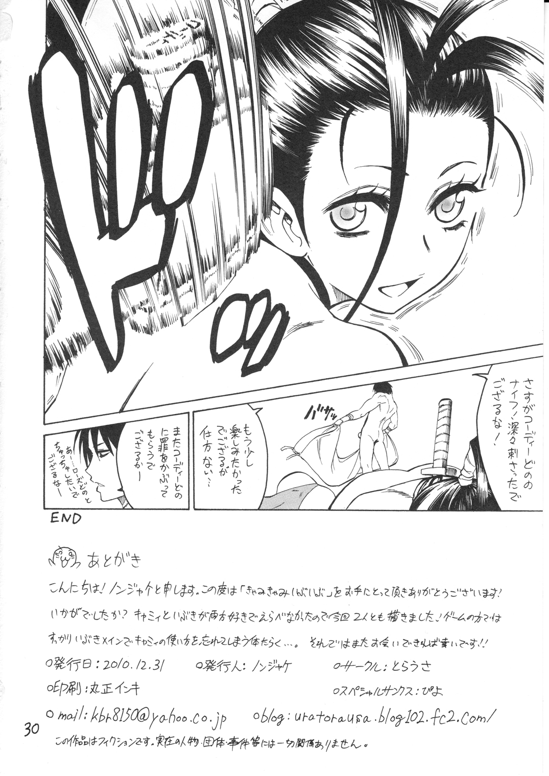 (C79) [とらうさ (ノンジャケ)] きゃみきゃみいぶいぶ (ストリートファイター)