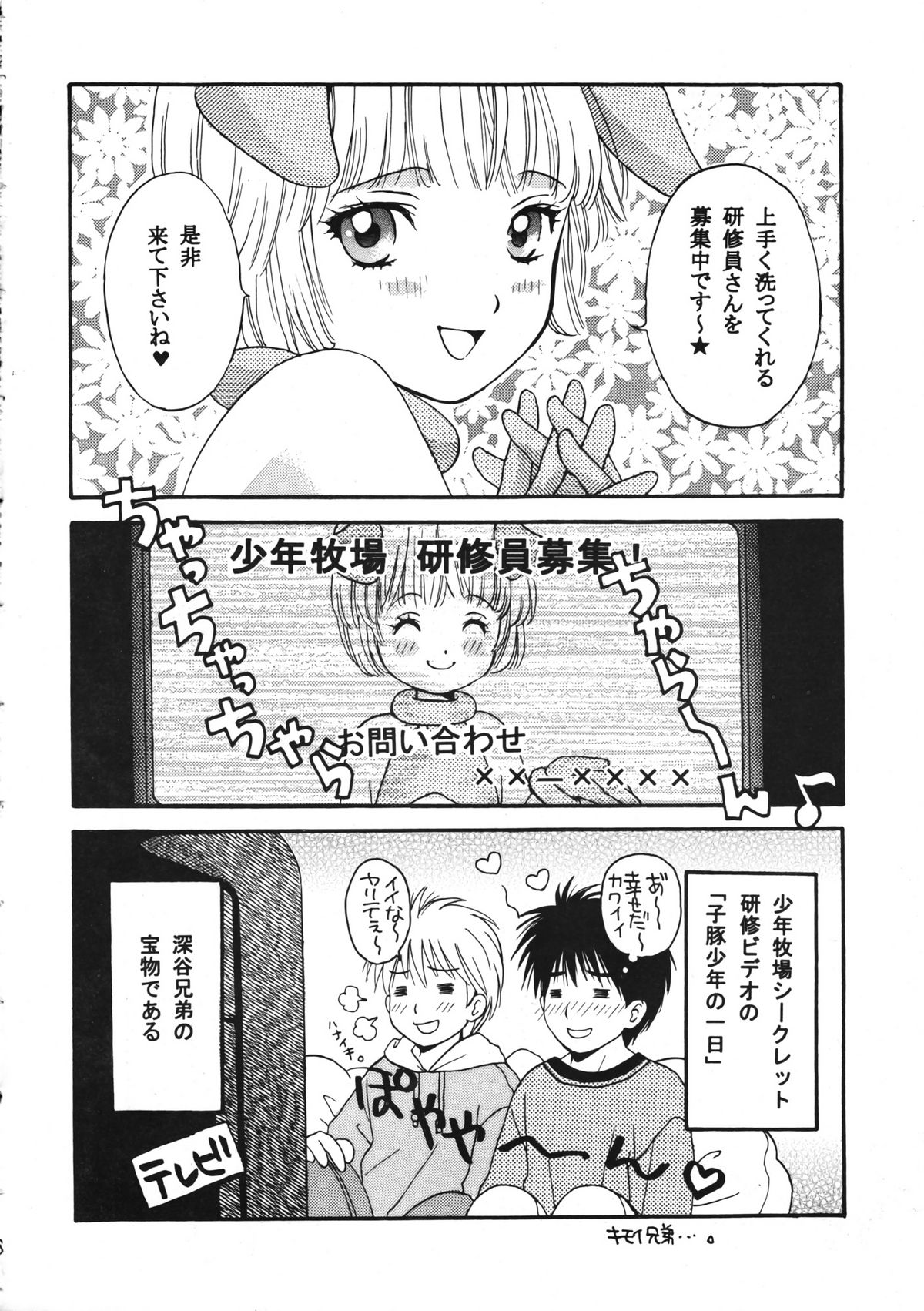 (C64) [昭和プリズム (星崎龍)] Boys Farm 2