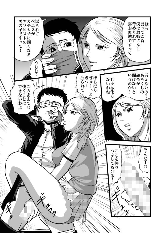 [クイーンズ・ラボ] 美人生徒会長少年喰い!