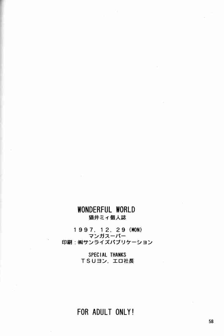 [マンガスーパー(猫井ミィ) Wonderful World (新世紀エヴァンゲリオン)