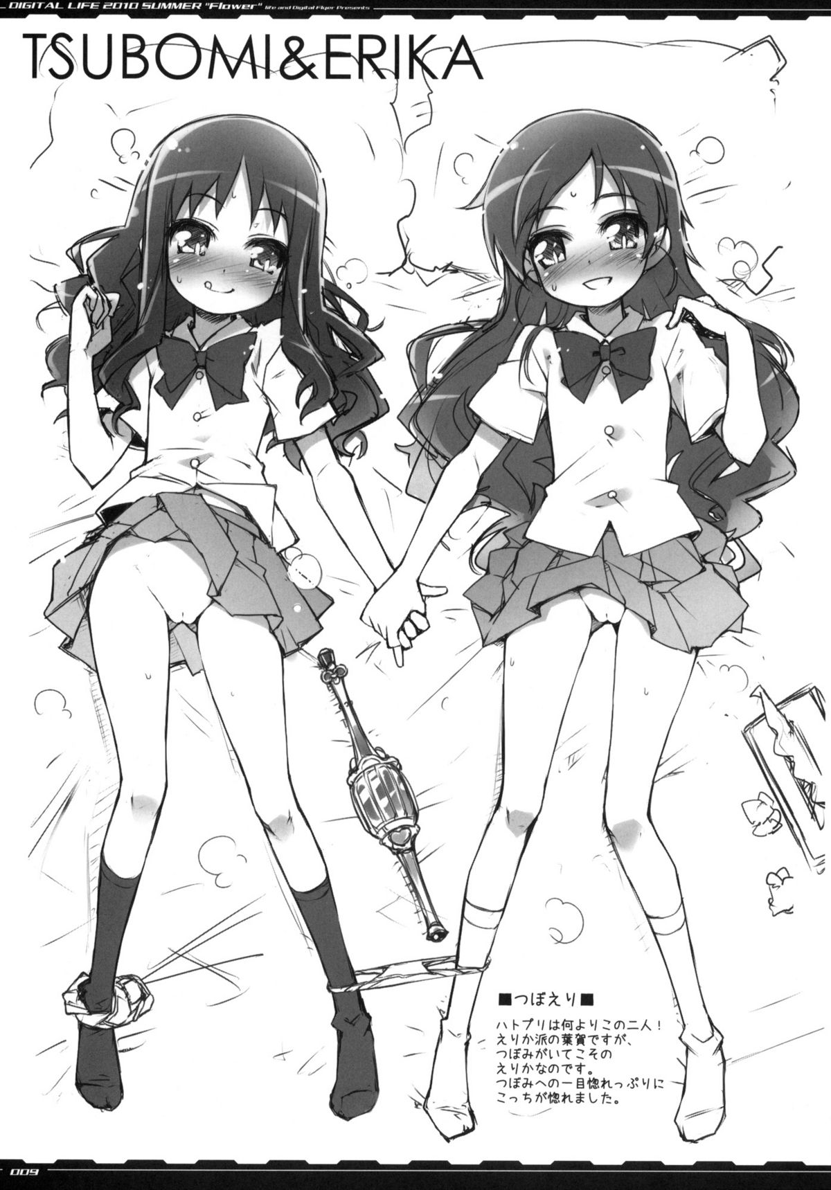 (C78) [life、Digital Flyer (葉賀ユイ、大田優一)] DIGITAL LIFE 2010 SUMMER 花 (ハートキャッチプリキュア!)