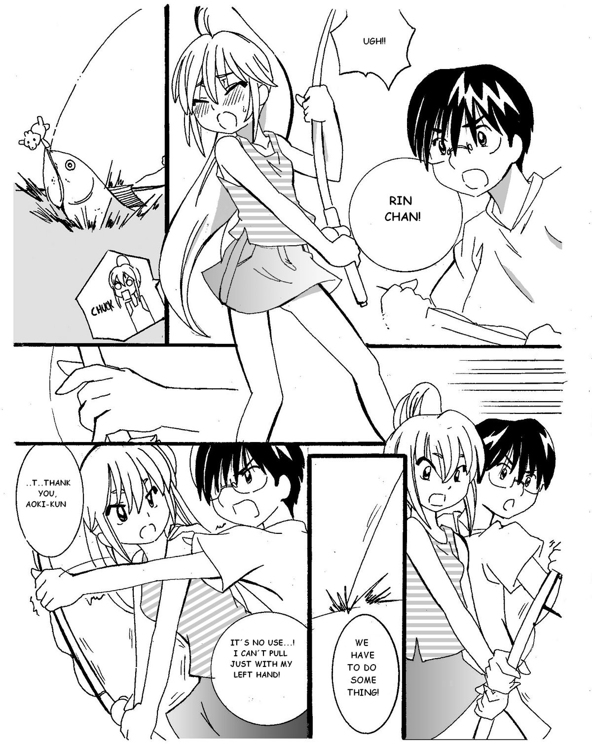 【ダークサムス】釣り旅行（こどものじかん）【英語】