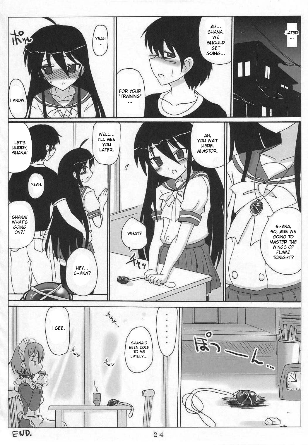 (SC31) [VOLTCOMPANY (旭丸)] シャナックスGOGO! (灼眼のシャナ) [英訳]