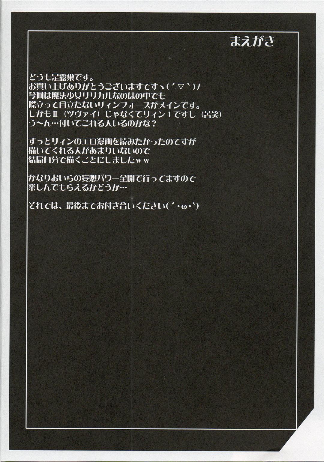 (なのはFestival2) [Take Out (是露巣)] adiantos (魔法少女リリカルなのは)