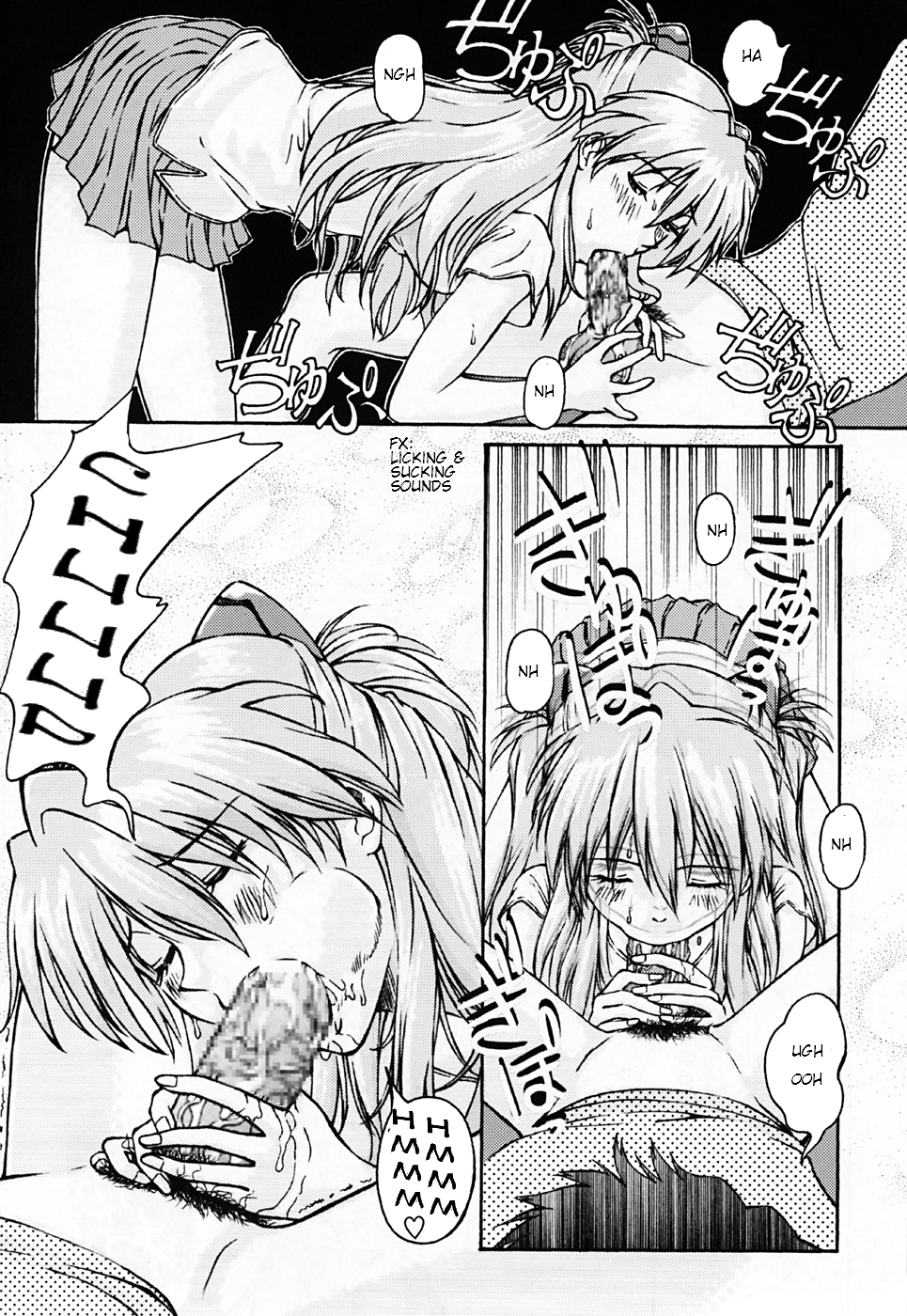 (C64) [天狗のつづら (黒てんぐ)] LOVE CASK (新世紀エヴァンゲリオン) [英訳]