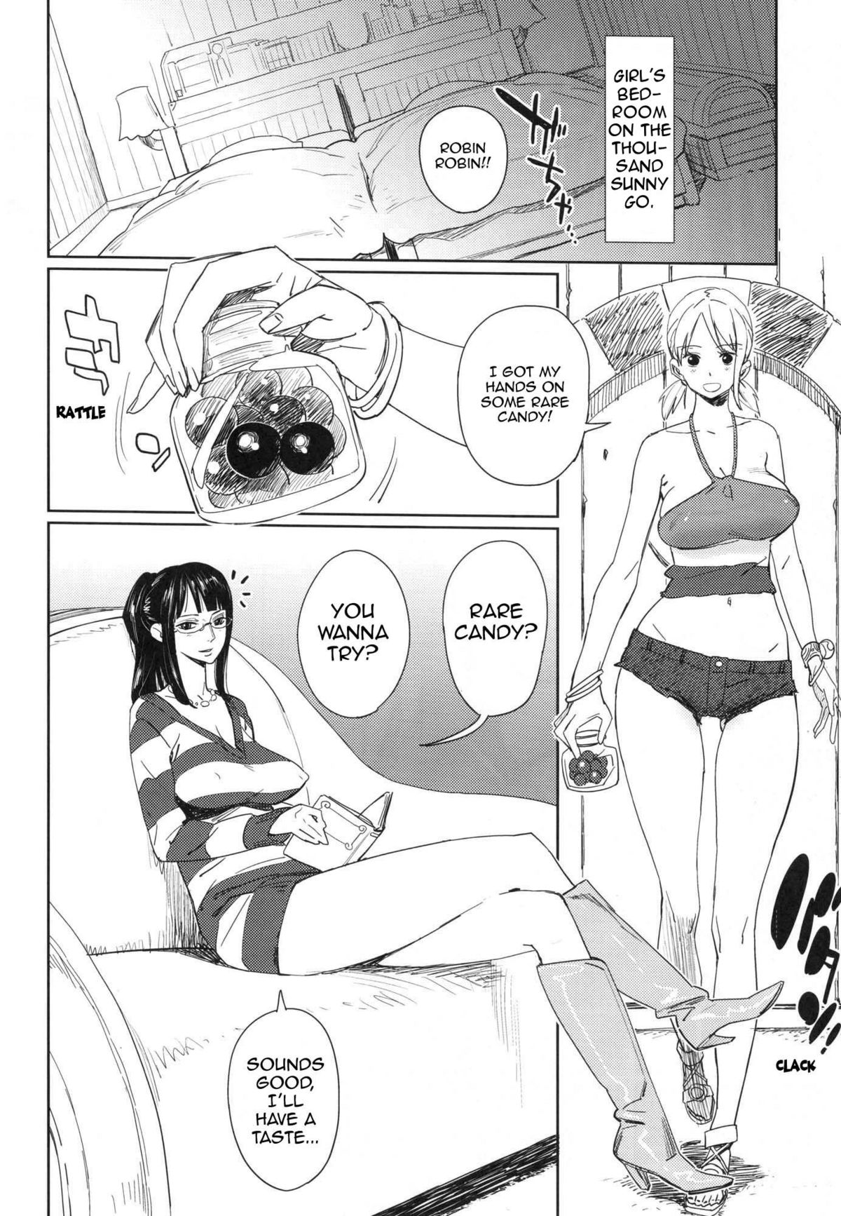 [油照紙 (ボボボ)] ちょっと待ってと言われたって (ワンピース) [2010年2月] [英訳]
