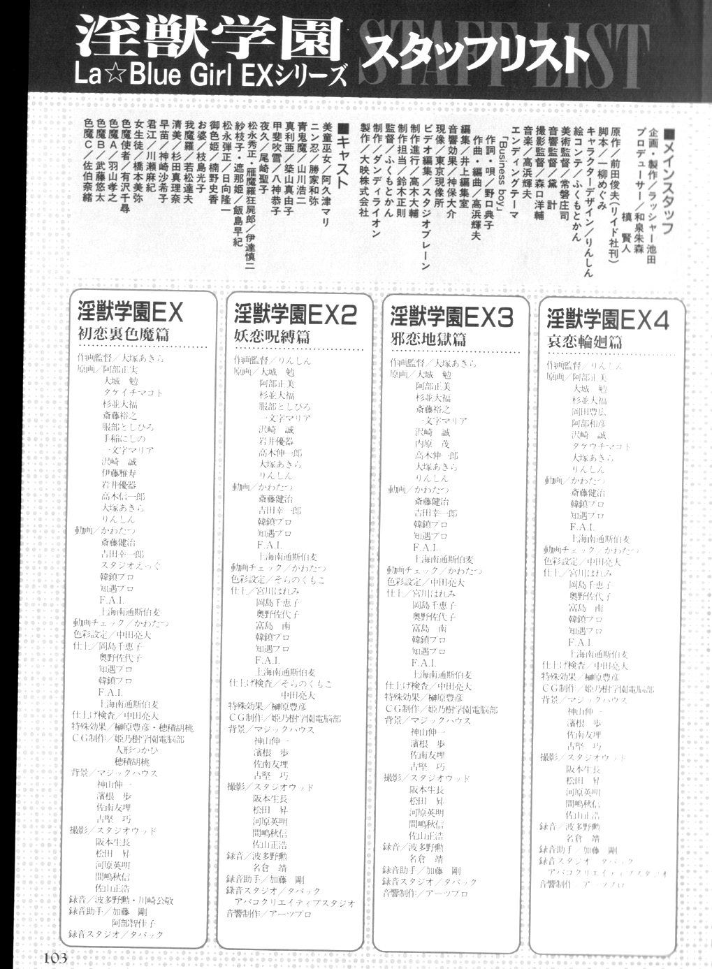 ラブルーガールアートブック