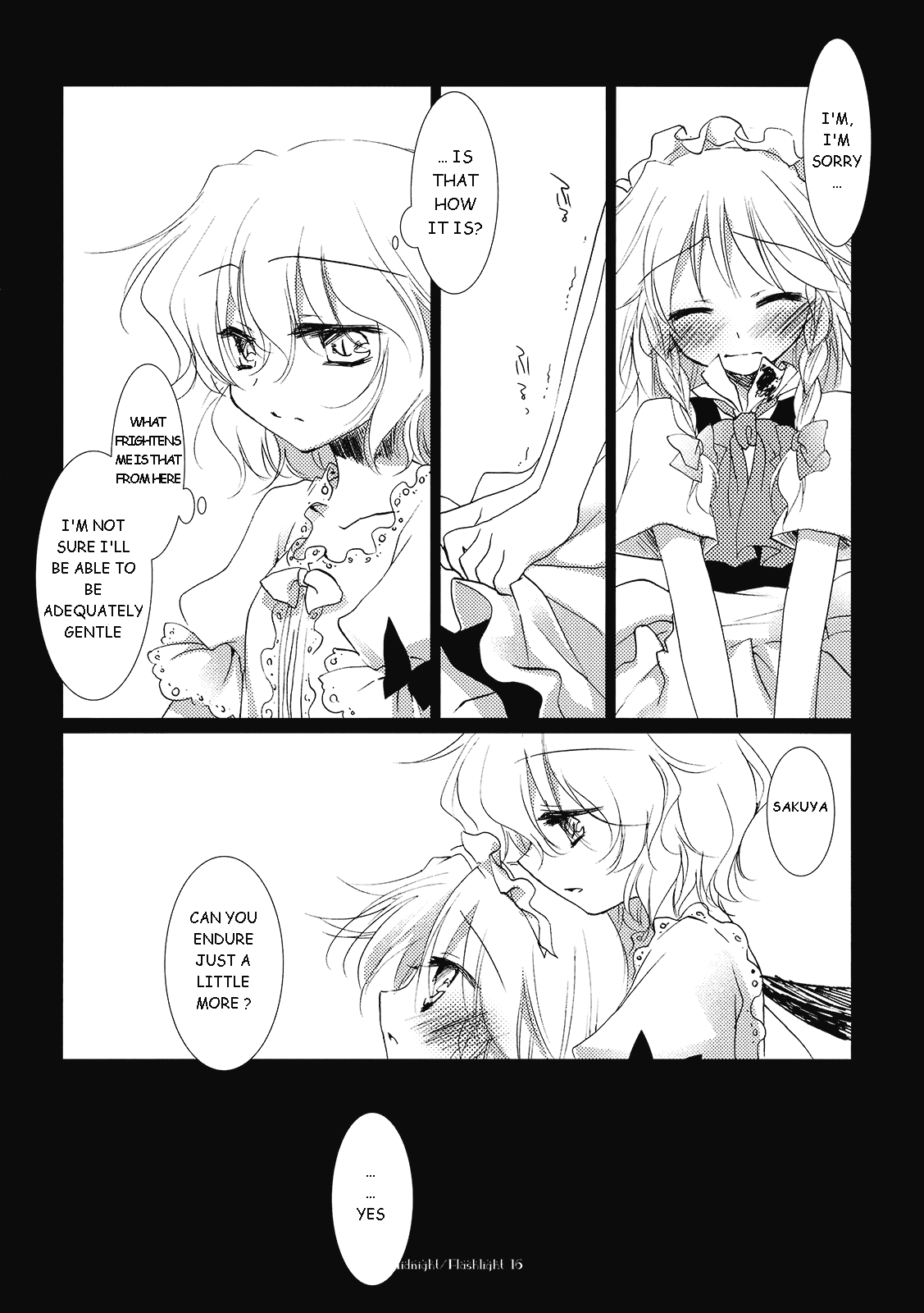 (例大祭7) [FRAC (みつき)] ミッドナイト／フラッシュライト (東方Project) [英訳]