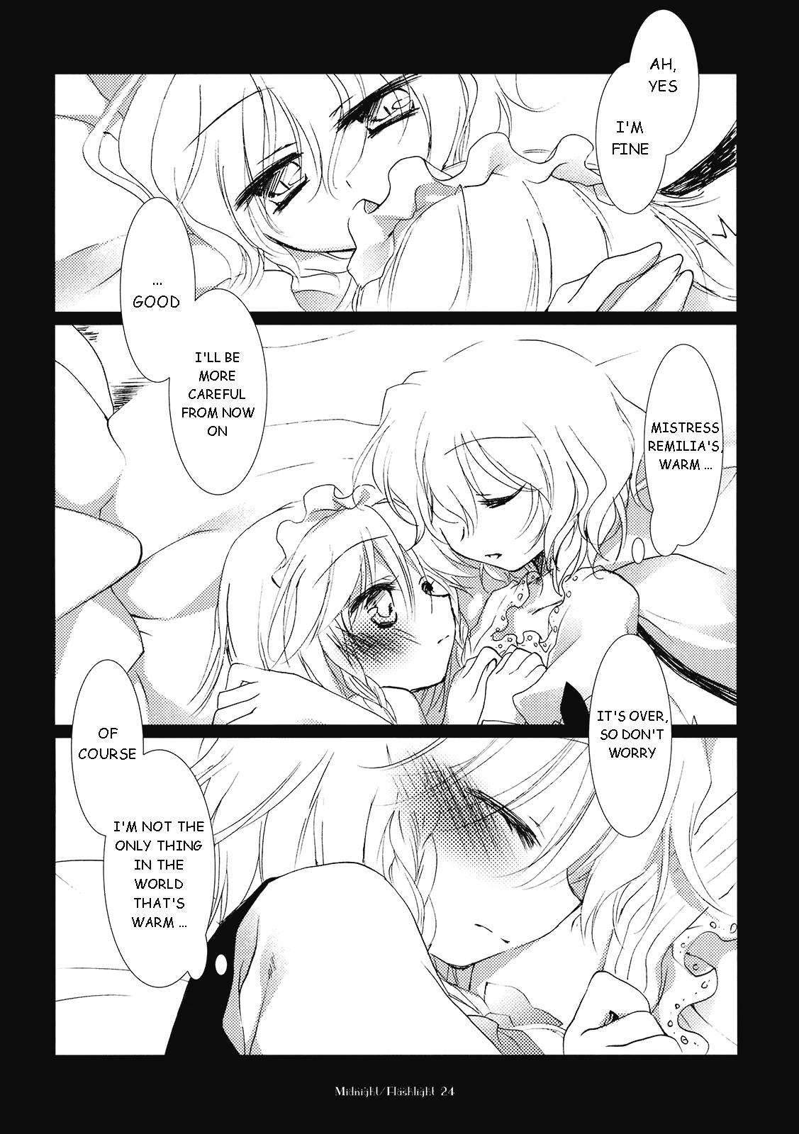 (例大祭7) [FRAC (みつき)] ミッドナイト／フラッシュライト (東方Project) [英訳]