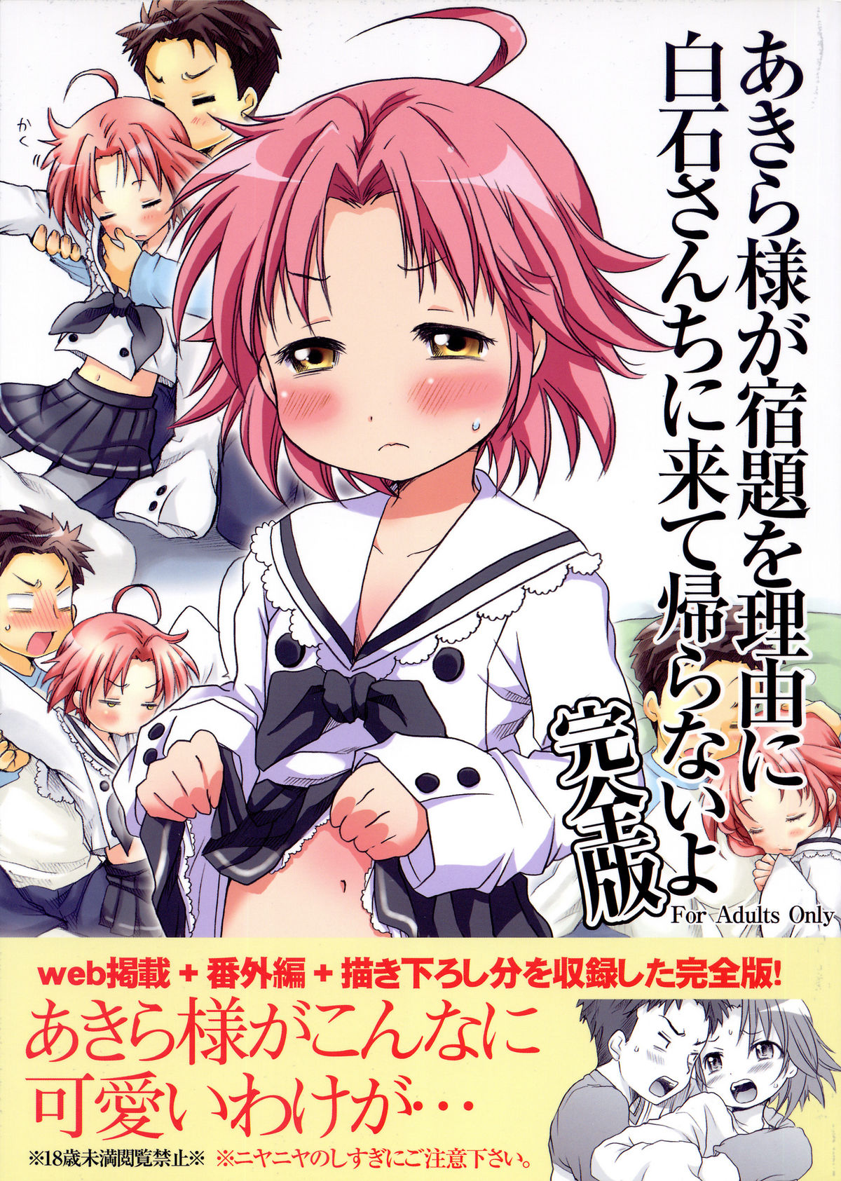 (C76) [あいちこ (UBIZO)] あきら様が宿題を理由に白石さんちから帰らないよ 完全版 (らき☆すた)