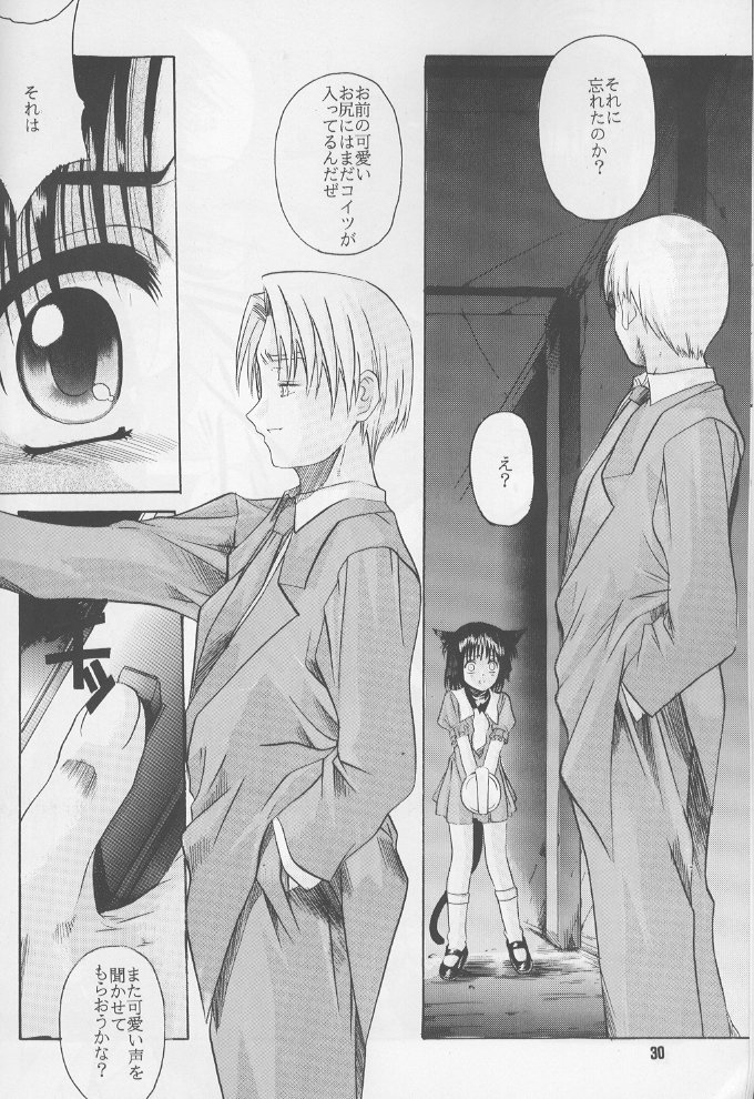 (C60) [自由ヶ丘商店会 (平木直利)] 瑠璃 いやらしい子猫のしつけ方 (しびれる大王)