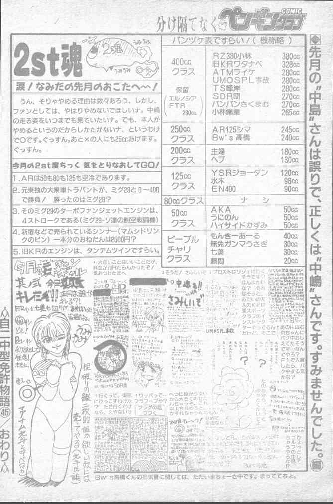 COMIC ペンギンクラブ 1991年11月号