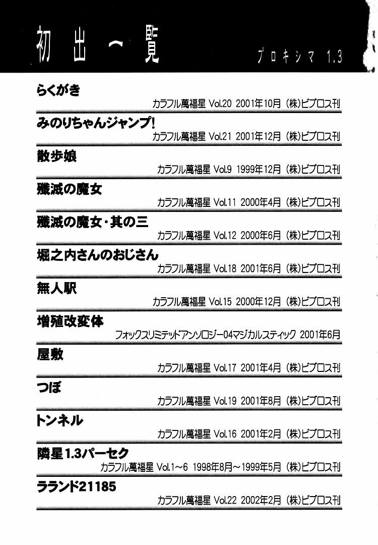 [粟岳高弘] プロキシマ 1.3