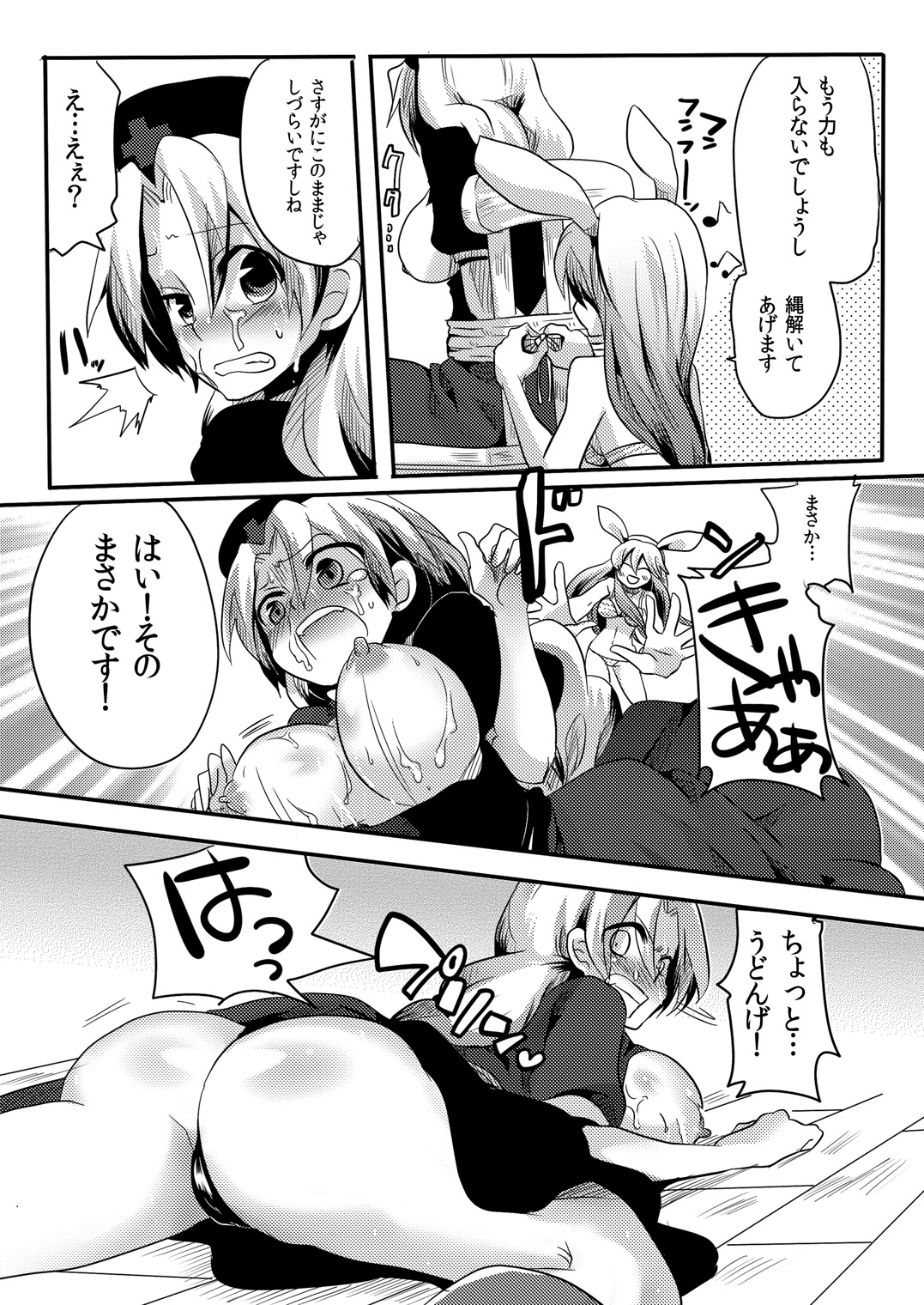 (COMIC1☆4) [DOUMOU (ドウモウ)] 師匠にしこたま嫌がらせ本 (東方Project)