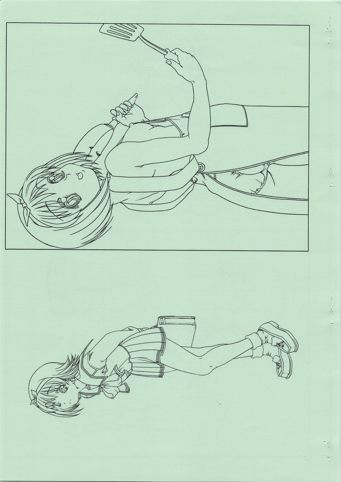 [Circle画流] おさる原画集