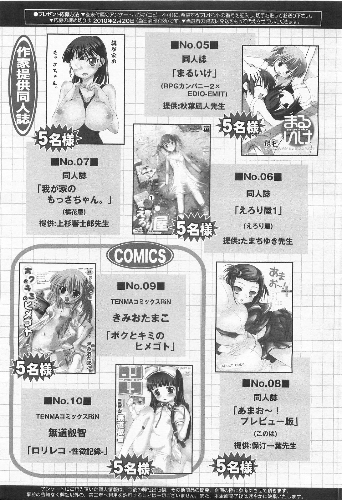 COMIC RiN 2010年2月号