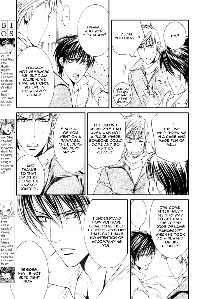 【やまねあやの】クリムゾンスペルCh.01-25とエクストラ（やおい）【ENG】