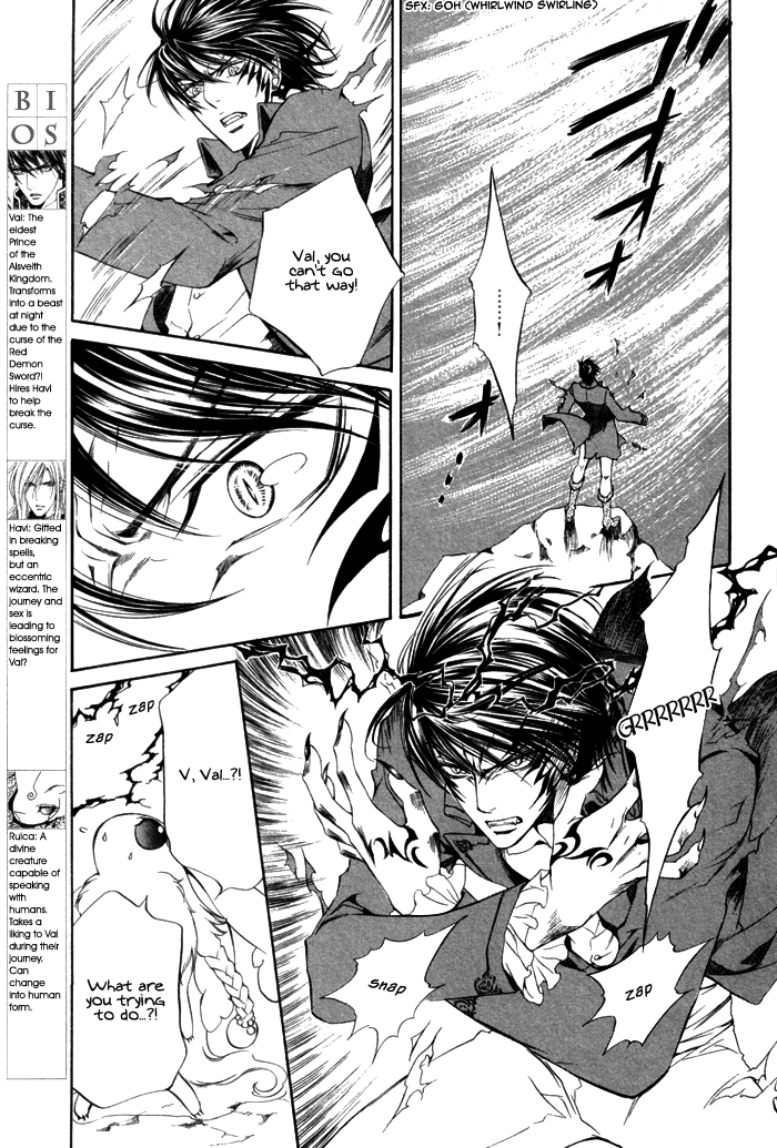 【やまねあやの】クリムゾンスペルCh.01-25とエクストラ（やおい）【ENG】