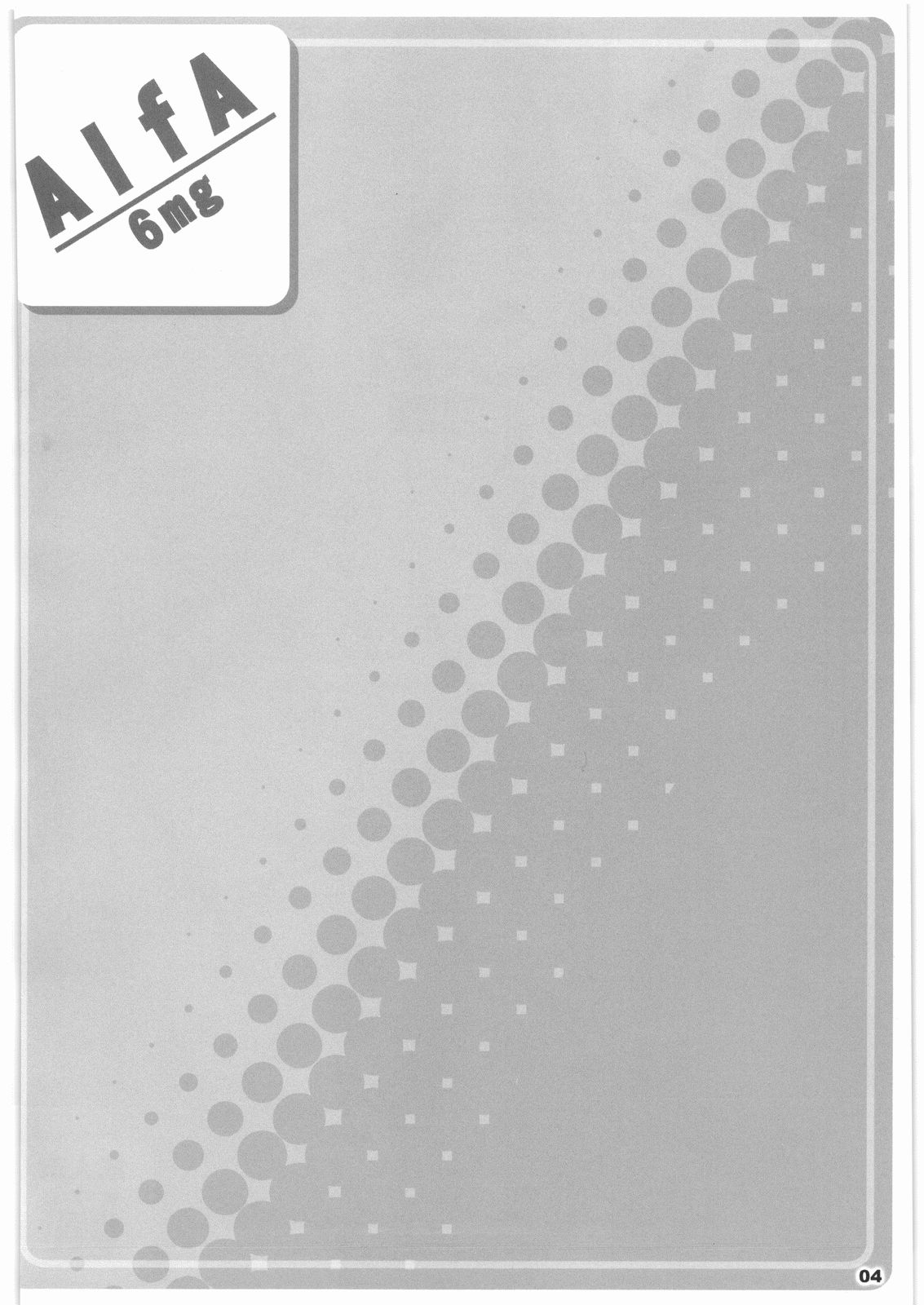 (COMIC1☆2) [ALFA300 (セキスズメ)] AlfA 6mg (アイドルマスター)