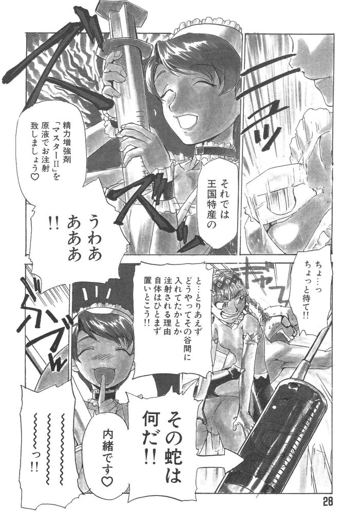 [かかし朝浩] 全裸の王女