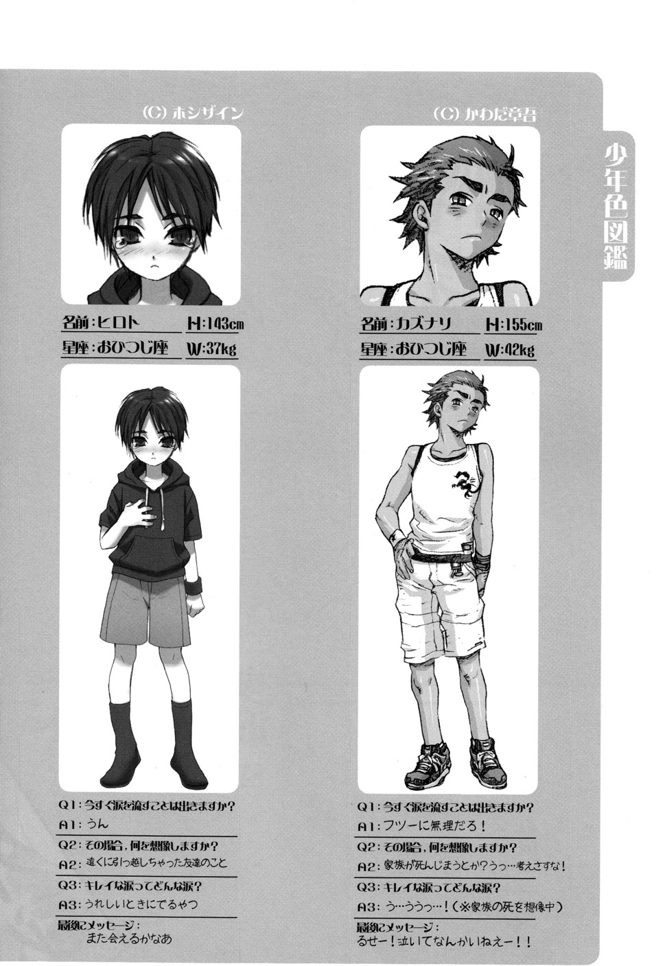 (ショタスクラッチ3) [ロロロロモ (よろず)] 少年色図鑑 6 ～涙少年～