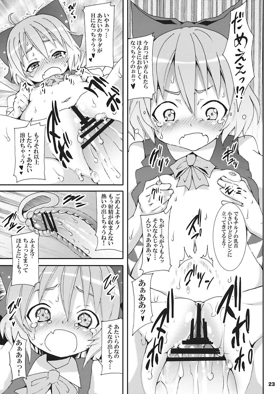 (サンクリ45) [のうないカノジョ (キシリトヲル)] チルノがおうちにやってきた! (東方Project)