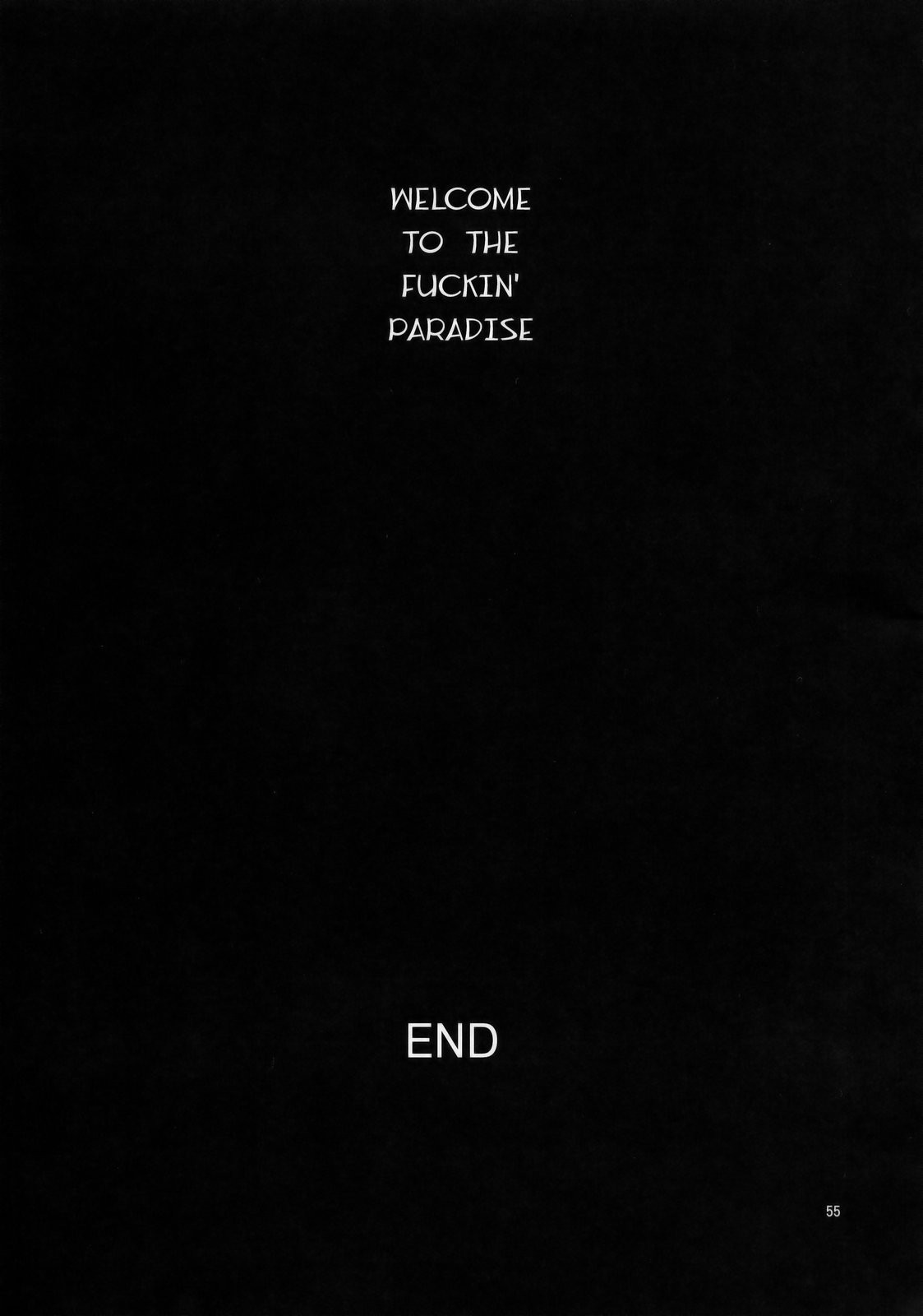 (C76) [AZASUKE WIND (AZASUKE)] WELCOME TO THE FUCKIN' PARADISE (ブラックラグ－ン) [英訳]