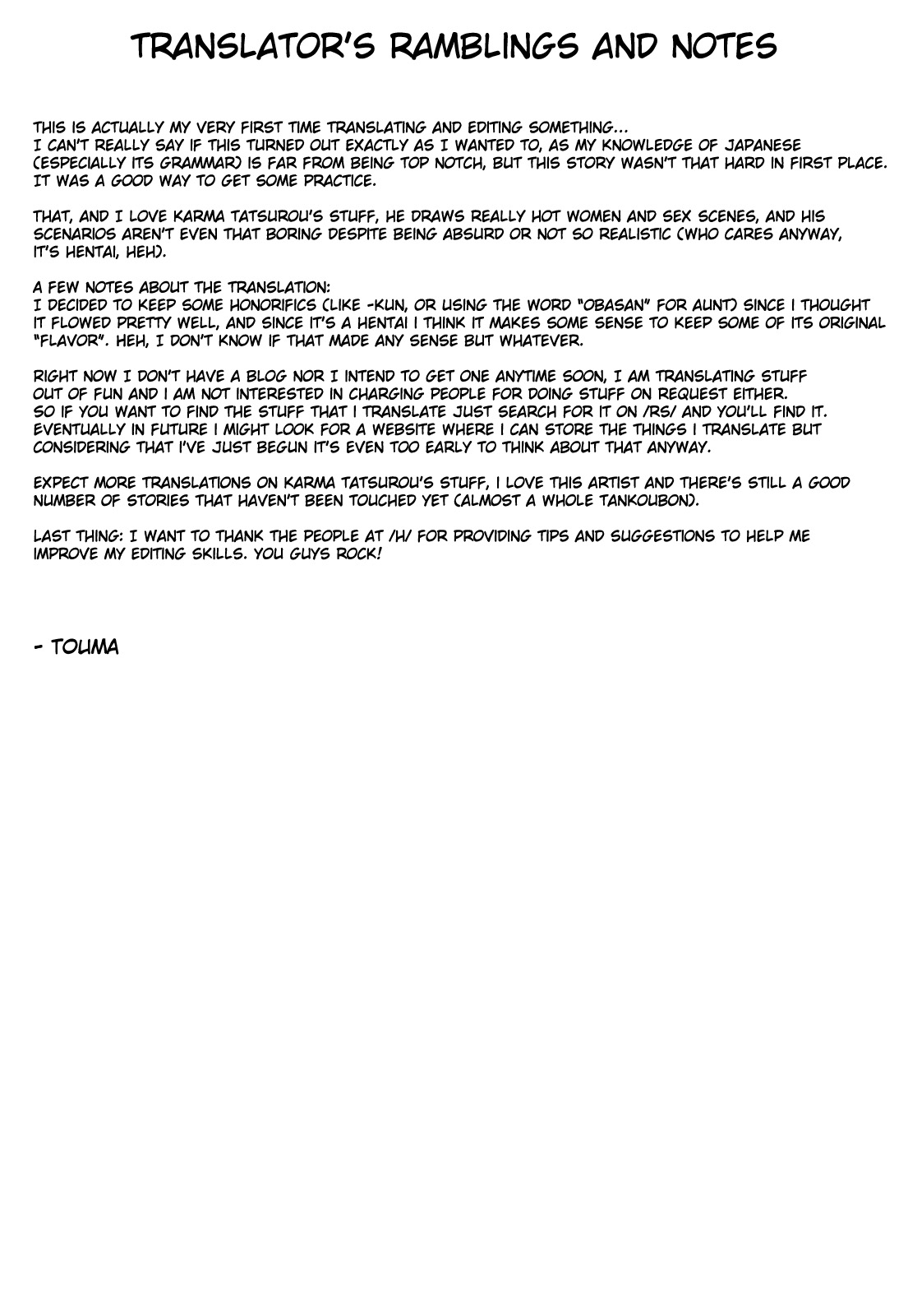 【カルマ達郎】ツヤママc02 + 04-05 [ENG]