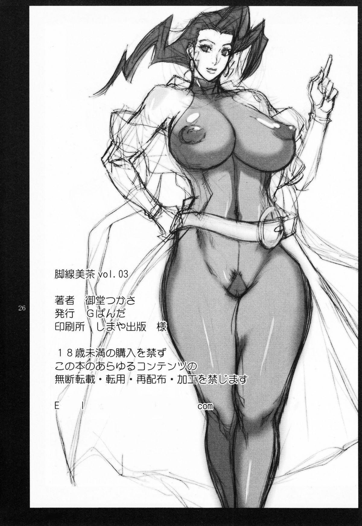 (サンクリ40) [Gぱんだ (御堂つかさ)] 脚線美茶 Vol.03 (ストリートファイター)