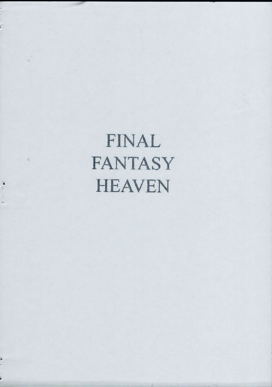 [プリズン (まかろに)] Final Fantasy Heaven Vol.02 (ファイナルファンタジー VII)