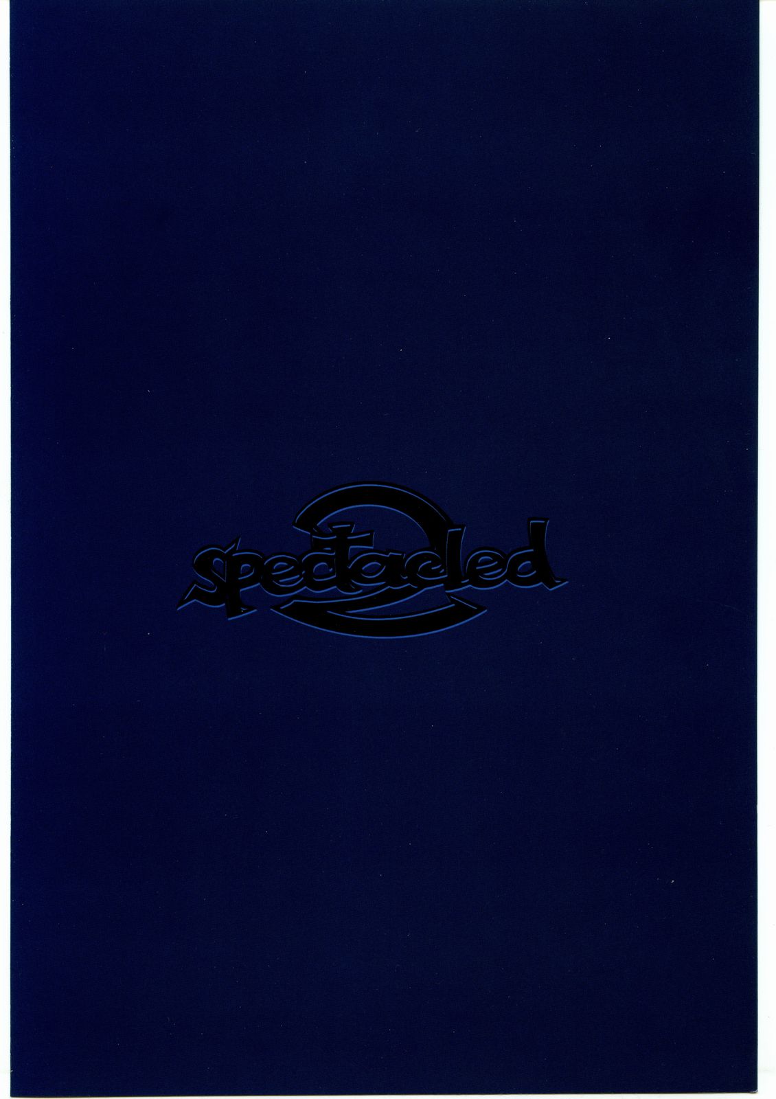 (C63) [黒いキョーダイン (西E田)] spectacled 2