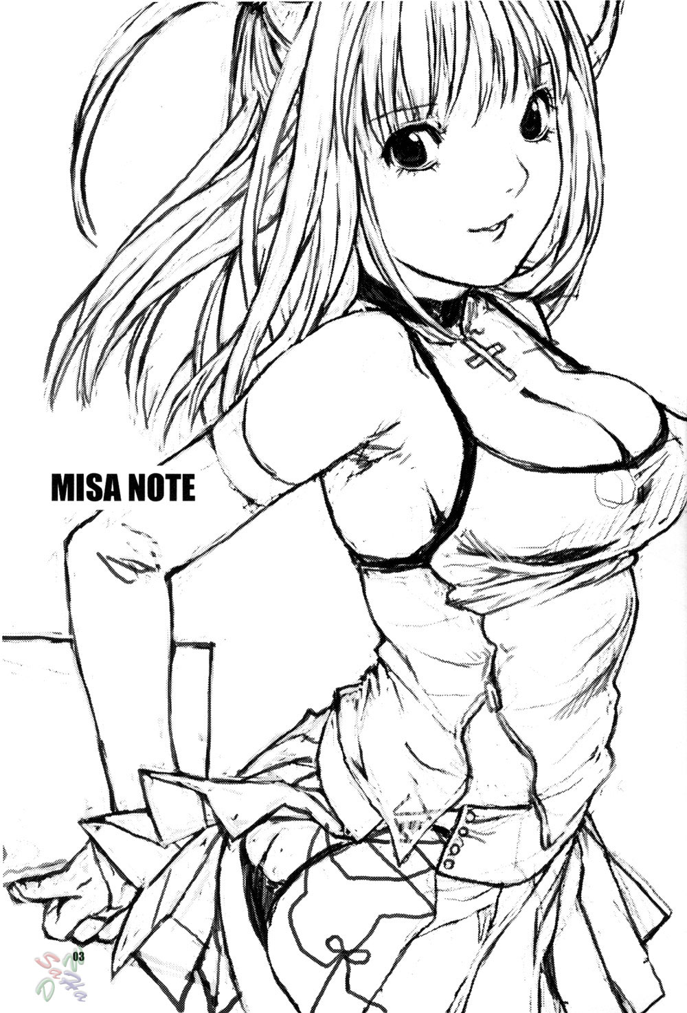 (コミコミ7) [ねこまた屋 (ねこまたなおみ)] Misa Note (デスノート) [英訳]