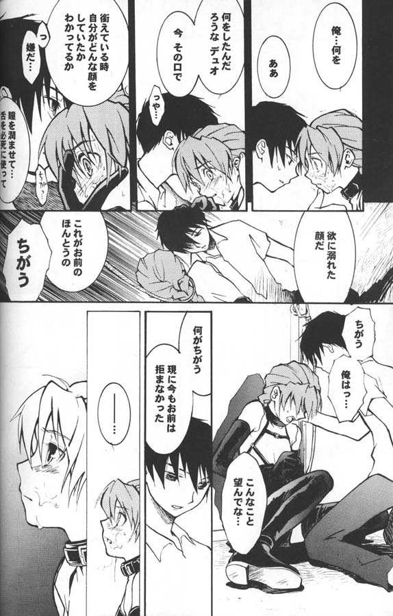 [KAMADO屋, サテライトU (不破仮月, 折賀進)] 奇妙な果実 (新機動戦記ガンダムW)