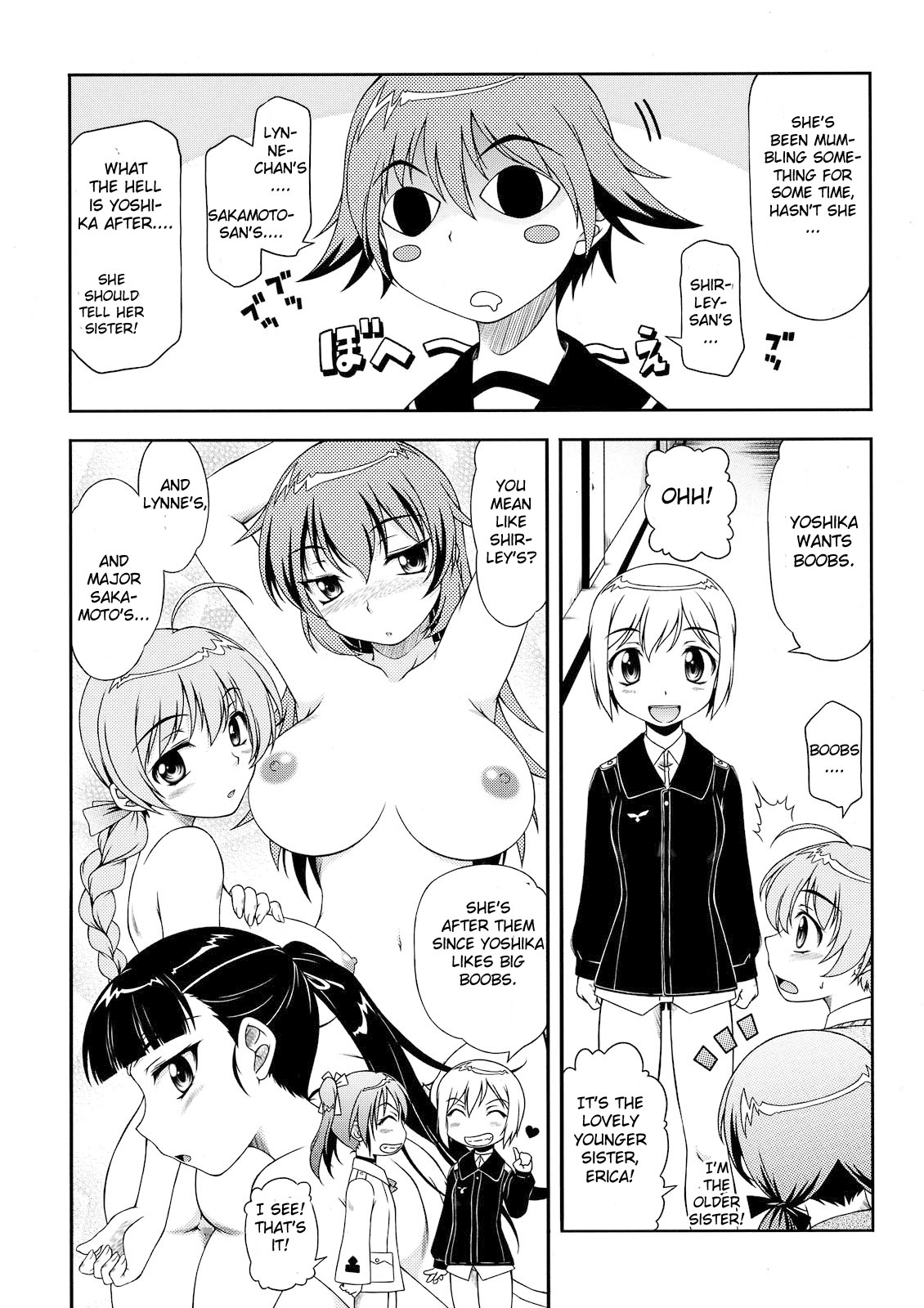 (西瓜娘3) [ありす堂 (鬼塚たくと)] 補給物資501 (ストライクウィッチーズ) [英訳]