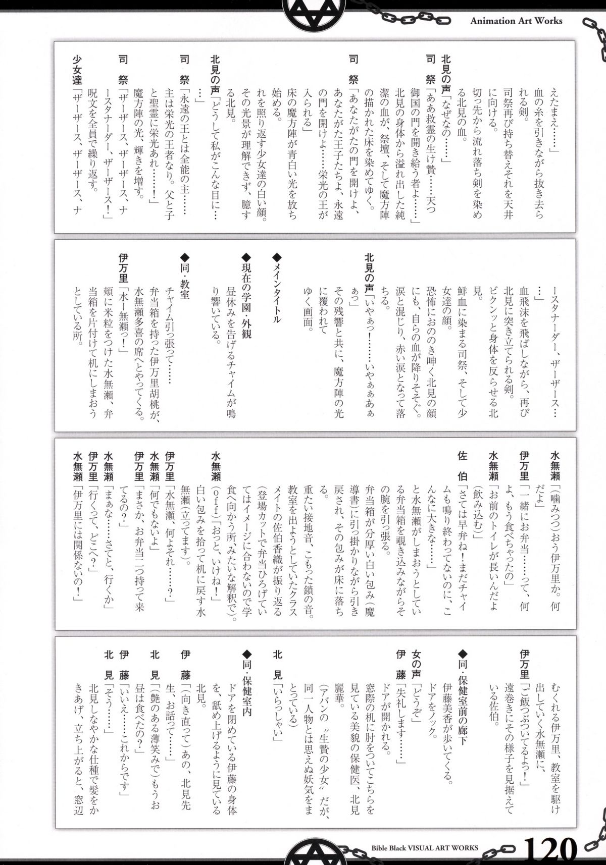 聖書の黒い視覚芸術作品