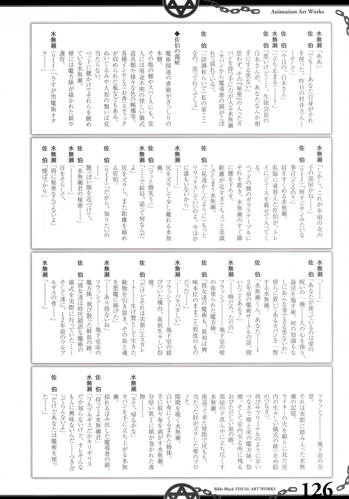 聖書の黒い視覚芸術作品