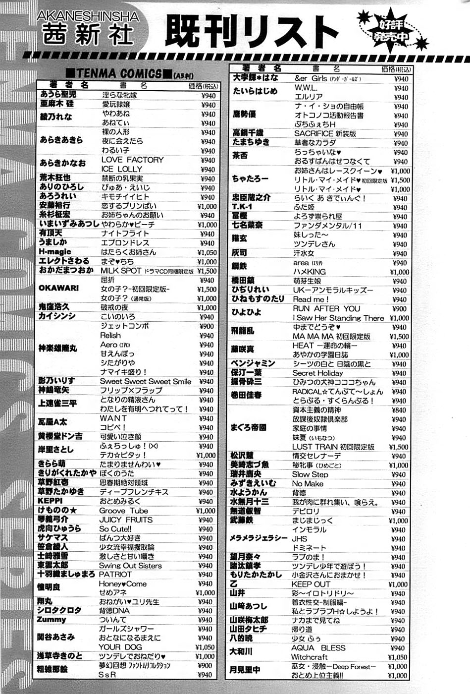 COMIC ちょいエス! 2008年08月号 Vol.11