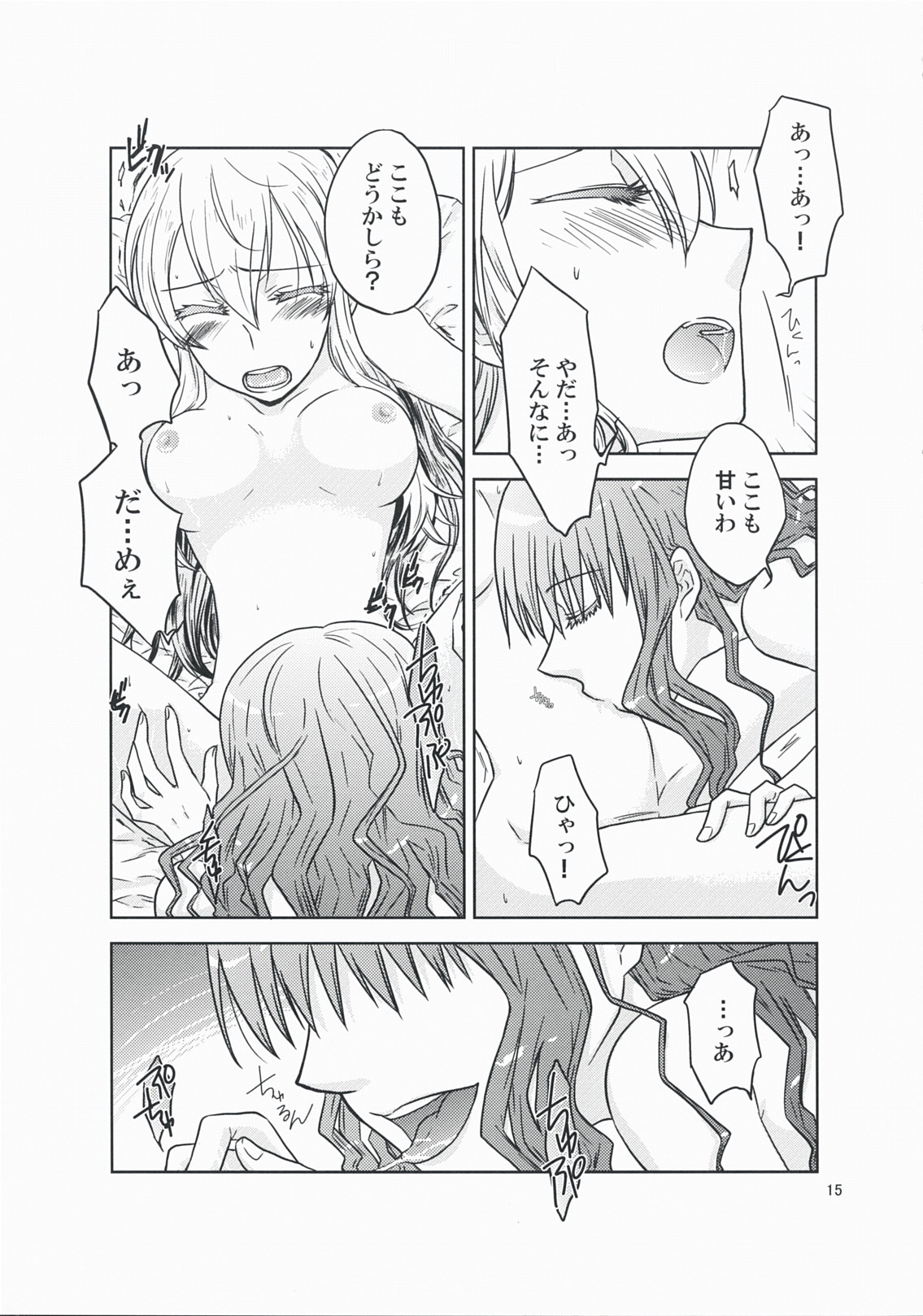 (COMIC1☆3) [VINEGER (藤原かなこ)] 彼女の願いと、カノジョノネガイ (漆黒のシャルノス～What a beautiful tomorrow～)