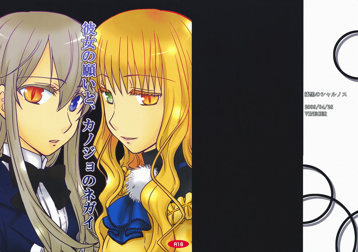 (COMIC1☆3) [VINEGER (藤原かなこ)] 彼女の願いと、カノジョノネガイ (漆黒のシャルノス～What a beautiful tomorrow～)