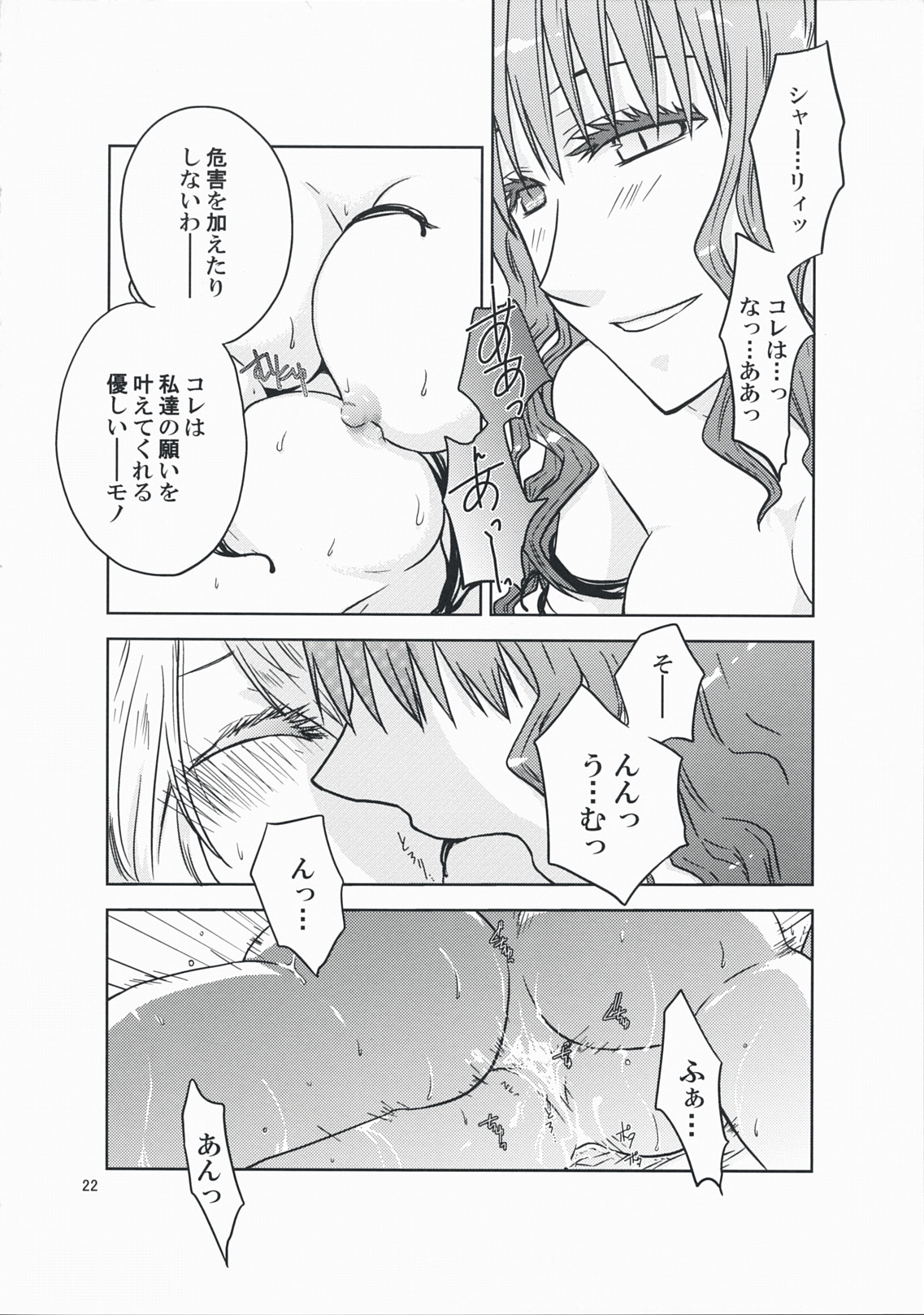 (COMIC1☆3) [VINEGER (藤原かなこ)] 彼女の願いと、カノジョノネガイ (漆黒のシャルノス～What a beautiful tomorrow～)
