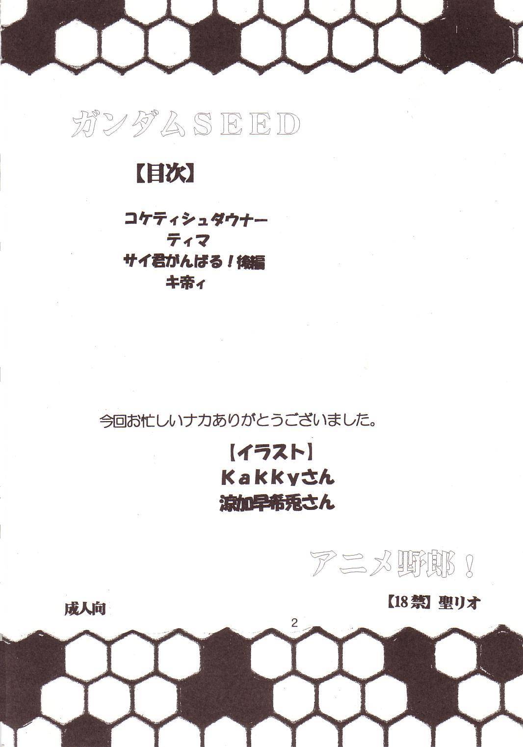 [聖リオ (キ帝ィ、ティマ)] SEED 5 (機動戦士ガンダムSEED)