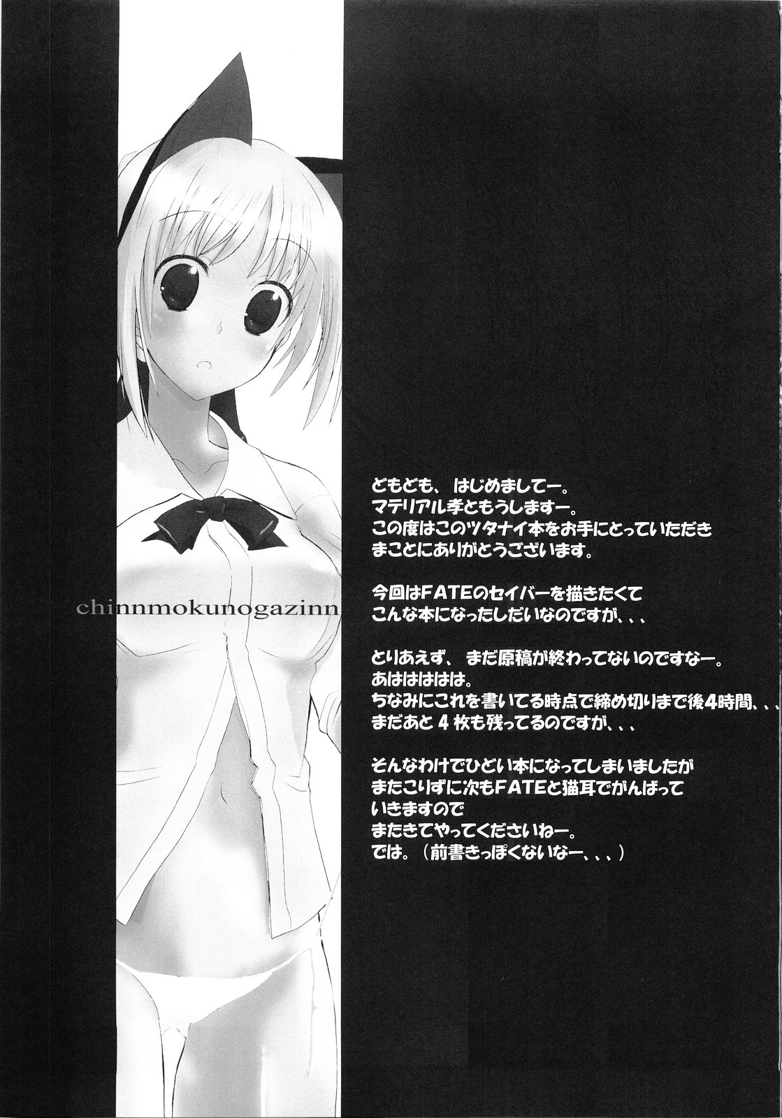 [Chinnmokungazinn]エンドレス[Fate-stay / Night]