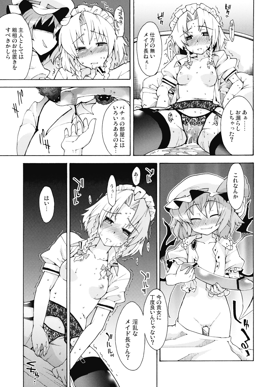 (例大祭6) [遥夢社 (源五郎)] 悪魔の犬のしつけかた。 (東方Project)