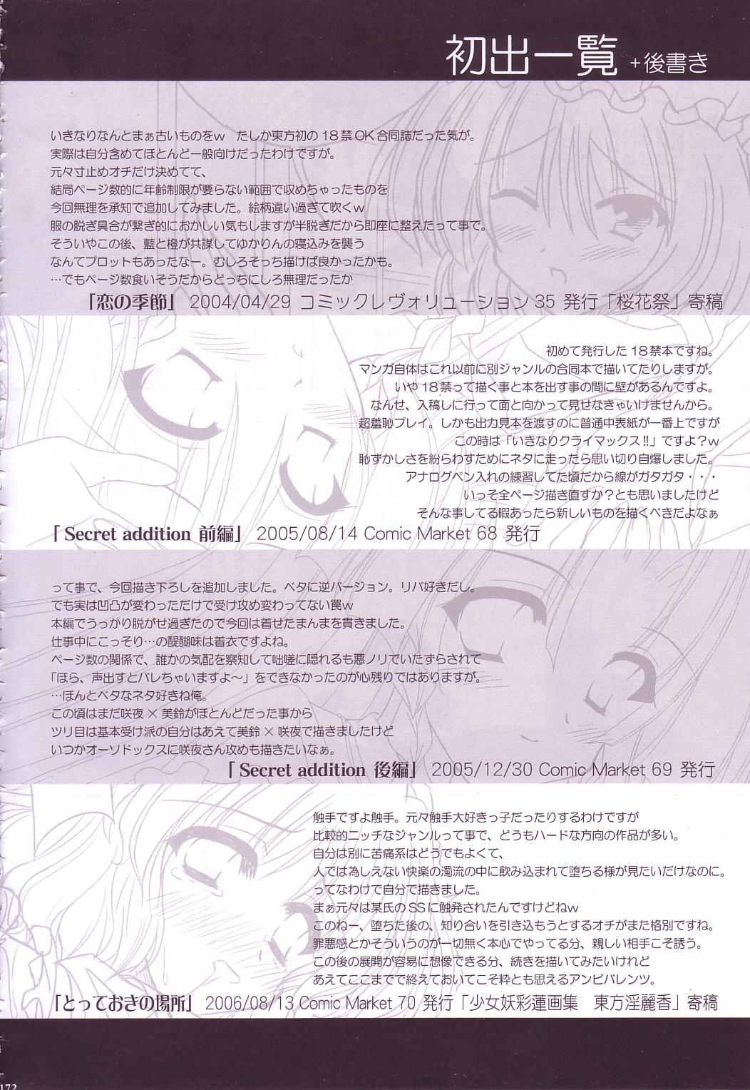 (C74) [Reverse Noise (やむっ)] Lunatic Library (東方Project)