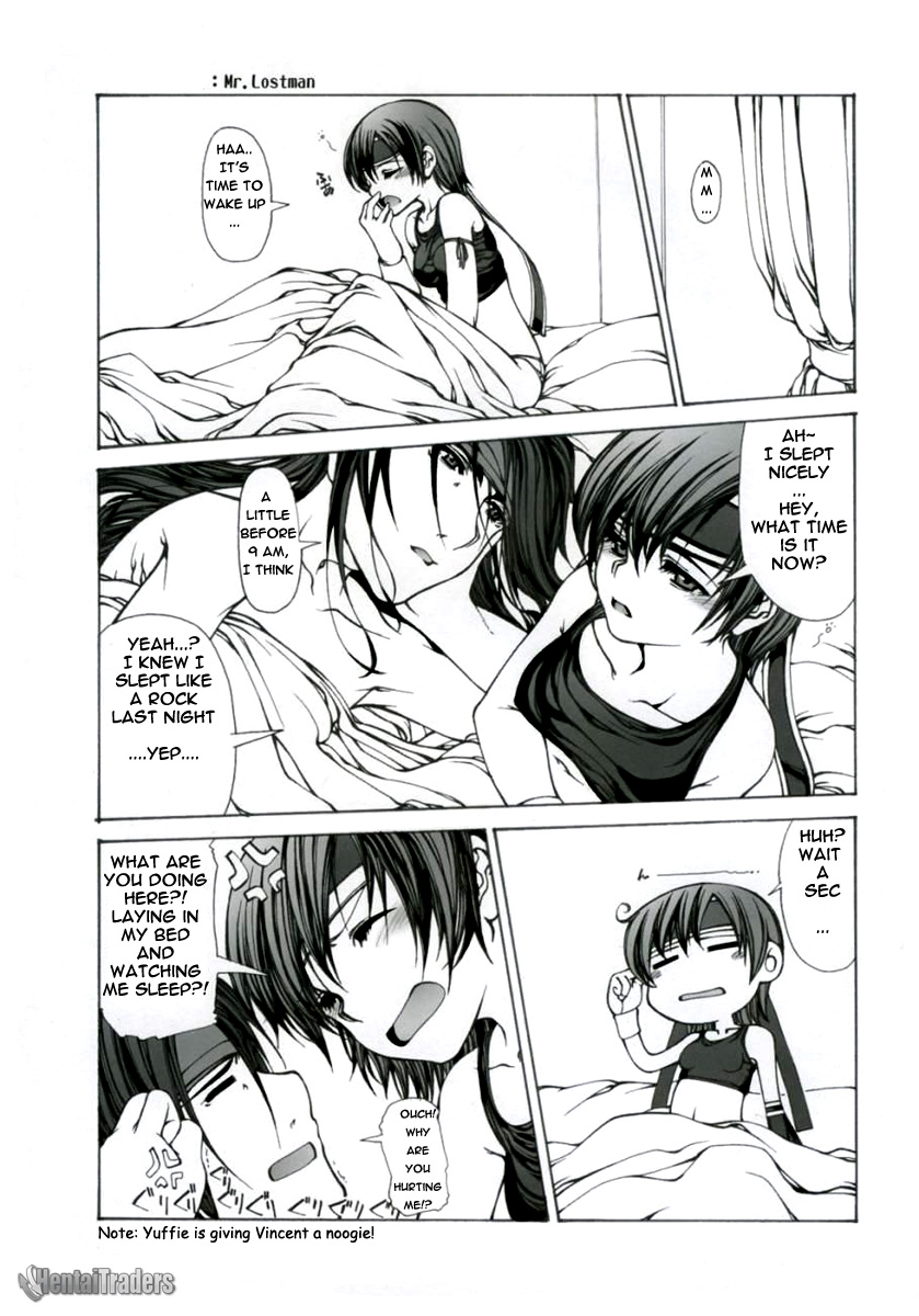 (C69) [泥沼兄弟 (Mr.Lostman, RED-RUM)] 捌 (ファイナルファンタジー VII アドベントチルドレン ) [英訳]