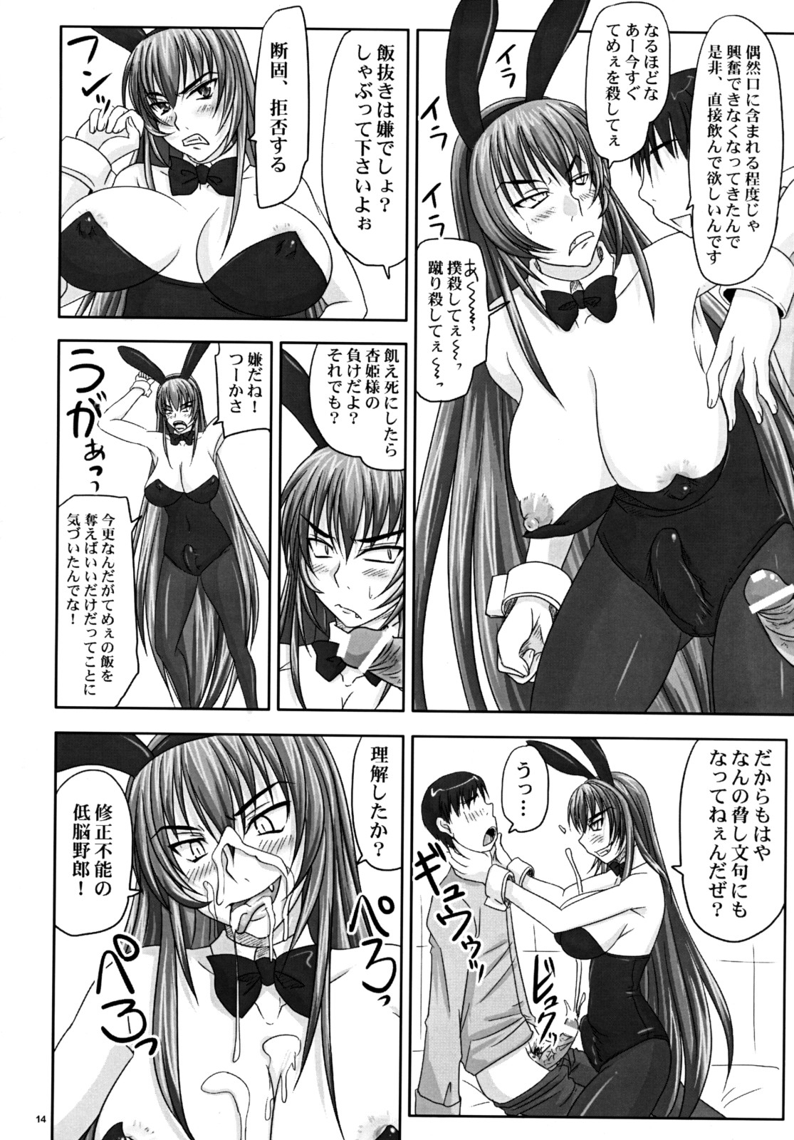 (A3) [のざらし (野晒惺)] 密室で凶暴バニー姫と二人きり。