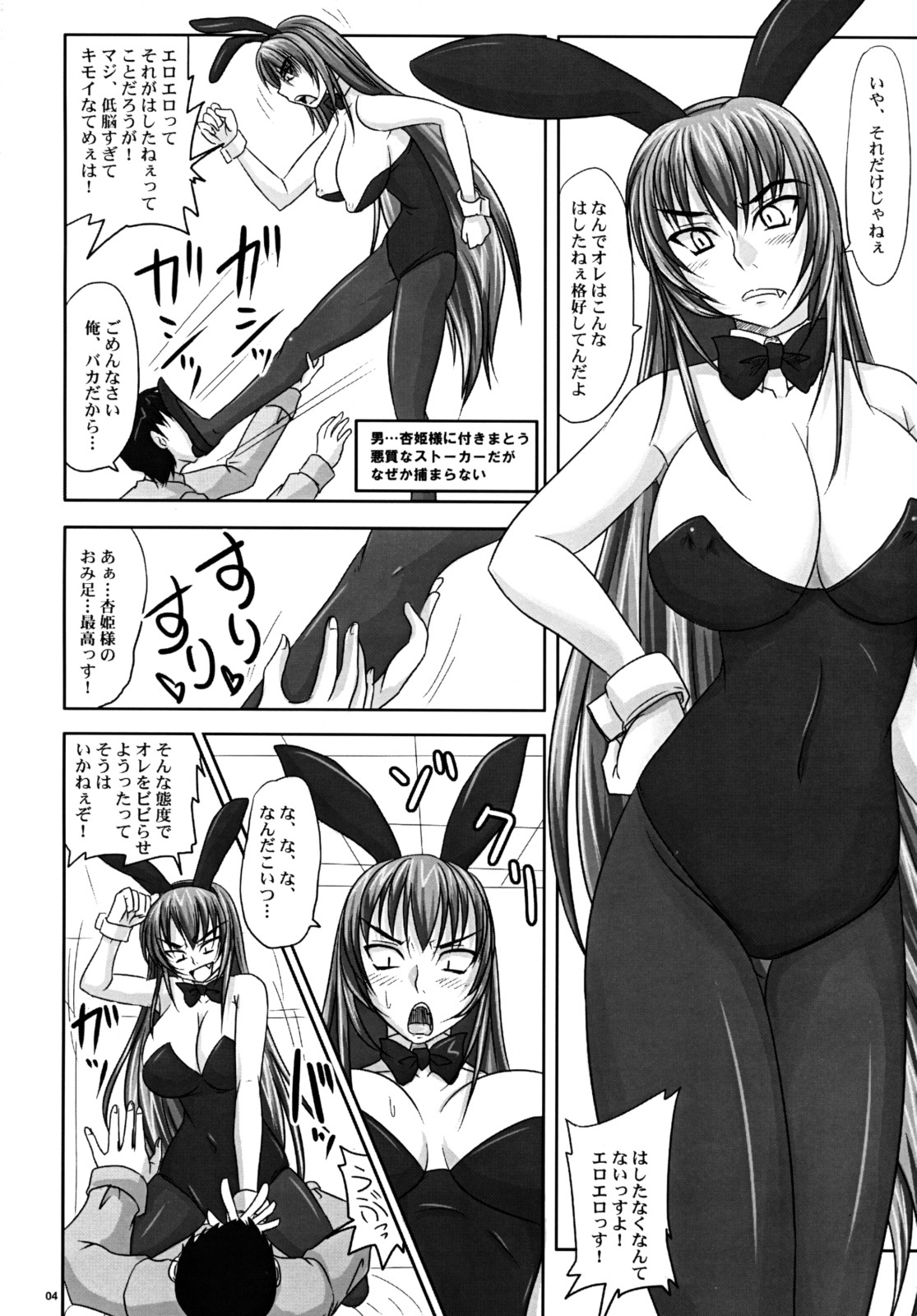 (A3) [のざらし (野晒惺)] 密室で凶暴バニー姫と二人きり。