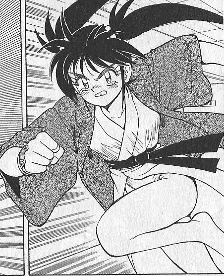 鬼神童子マンガ（円乃千秋パンティー）