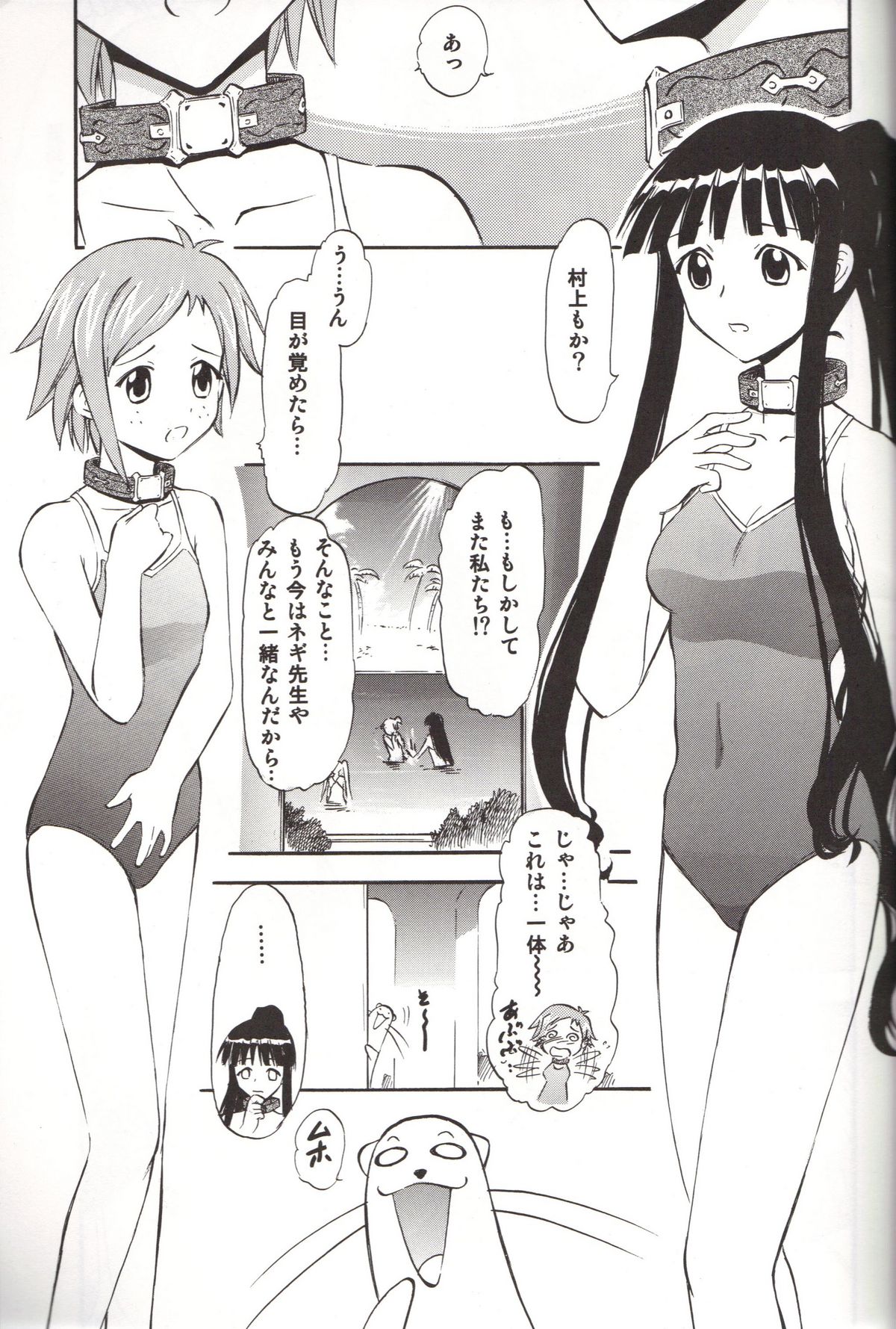 (C74) [スタジオ・ワラビー (深紫'72)] 夏美とアキラの白濁 (魔法先生ネギま！)